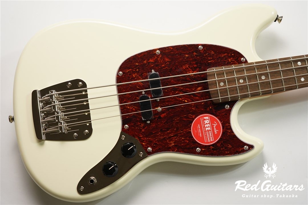 Squier by Fender CLASSIC VIBE '60S MUSTANG BASS - Olympic White 